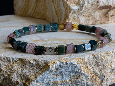 Dragon Blood Jasper Bracelet VI (8mm)